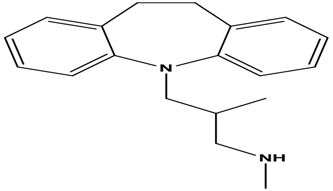 Trimipramine EP Impurity B \ Trimipramine BP Impurity B \ N-Demethyl Trimipramine